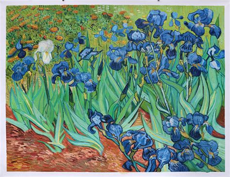 getty iris|vincent van gogh irises.